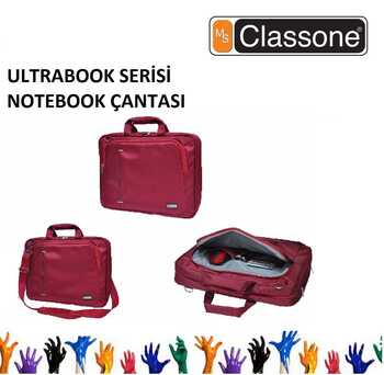15.6'' Ultracase Serisi Kırmızı Notebook Çantası