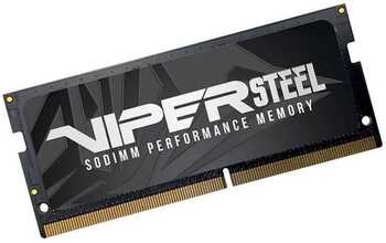 16GB (16GBx1) 3000MHz DDR4 SINGLE VIPER STEELS BLACK Gaming Notebook Ram