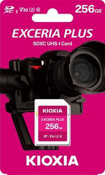 256GB normalSD EXCERIA PLUS UHS1 R100