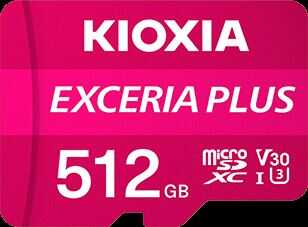 512GB normalSD EXCERIA PLUS UHS1 R100