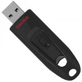 64GB Ultra USB 3.0 Siyah USB Bellek