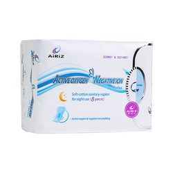 Active Oxygen & Negative Ion Hijyenik Gece Pedi - AIRIZ