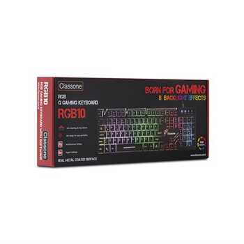 CLASSONE RGB10 RGB SERISI GAMING KLAVYE