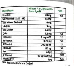 Çocuk Multivitamin İçeren Çiğnenebilir Form Takviye Edici Gıda - Thumbnail