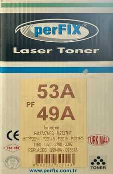 HP 53A-49A PM2727NFS-M2727NF, MFP P2014, P2014N , P2015, P2015X 1160,1320, 3390, 3392 , Q5949A, Q7553A UYUMLU MUADİL TONER