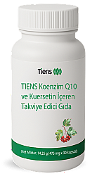 Koenzim Q10 ve Kuersetin İçeren Takviye Edici Gıda