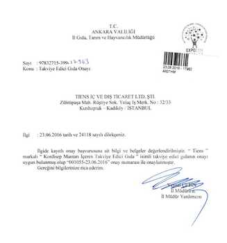 Kordisep Mantarı İçeren Kapsül Takviye Edici Gıda