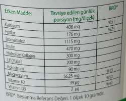 ADV Nutrient Kalsiyum İçeren Takviye Edici Gıda - 3