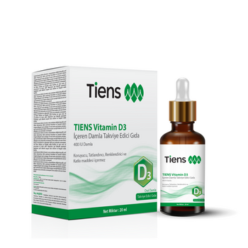 Vitamin D3 İçeren Damla Takviye Edici Gıda