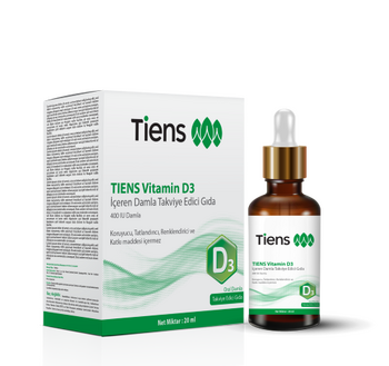 Vitamin D3 İçeren Damla Takviye Edici Gıda