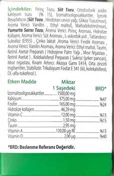 XTR Nutrient Kalsi̇yum İçeren Takvi̇ye Edi̇ci̇ Gıda